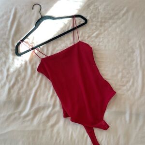 H&M Vibrant Red Bodysuit